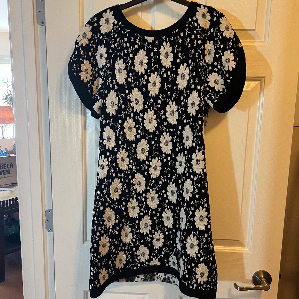 COCO CC COCO Button Floral All-Over Print Cotton … - image 9